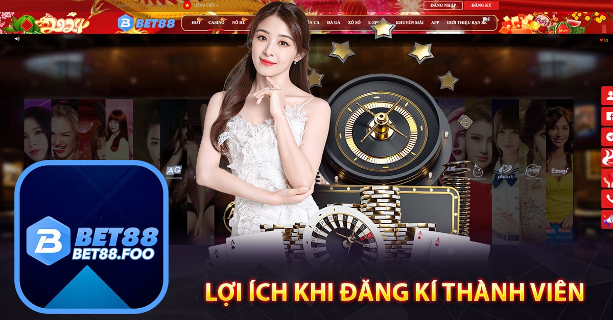 Lợi ích khi đăng kí thành viên